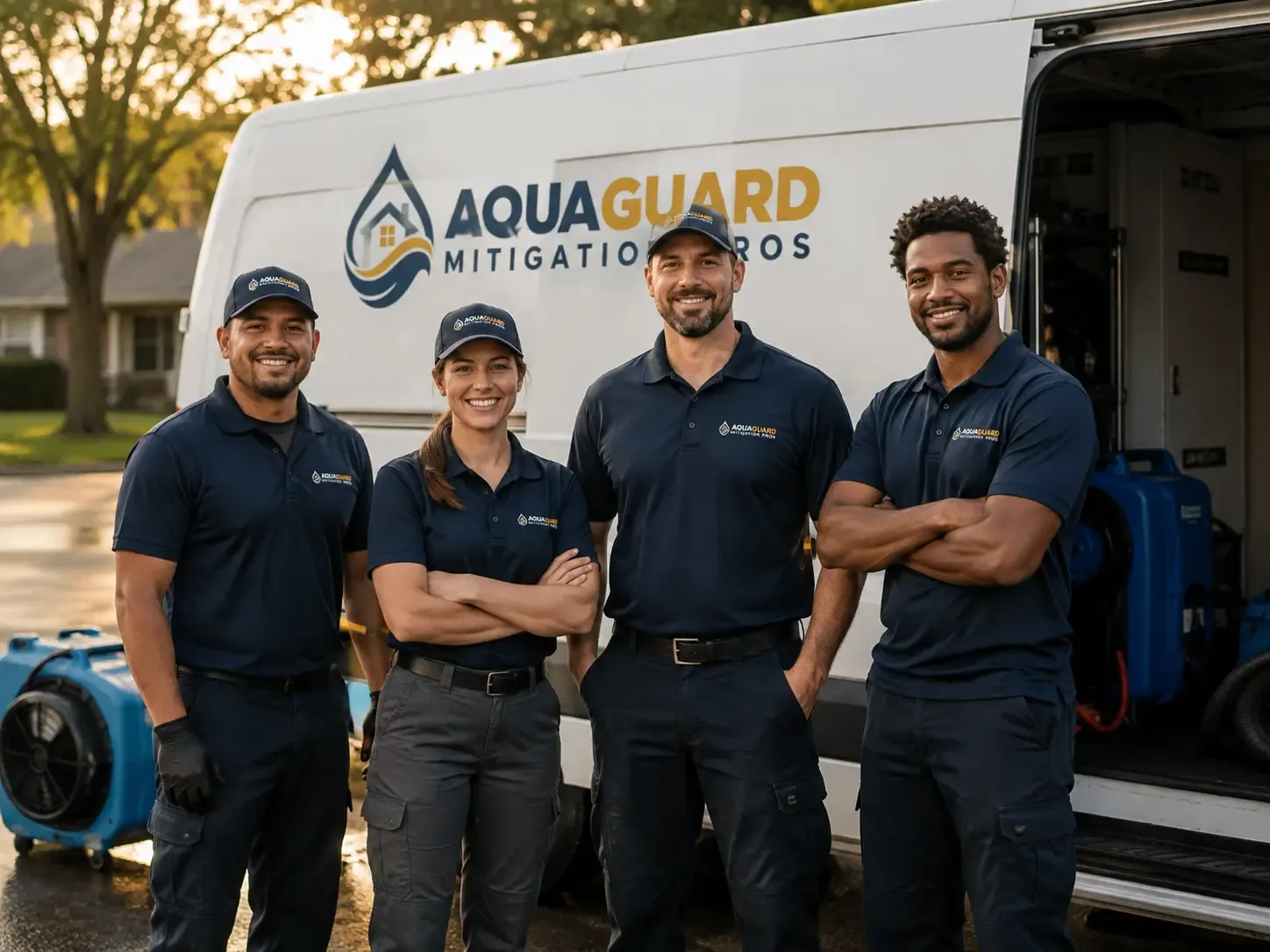 Water Damage Mitigation company in Evans, LA